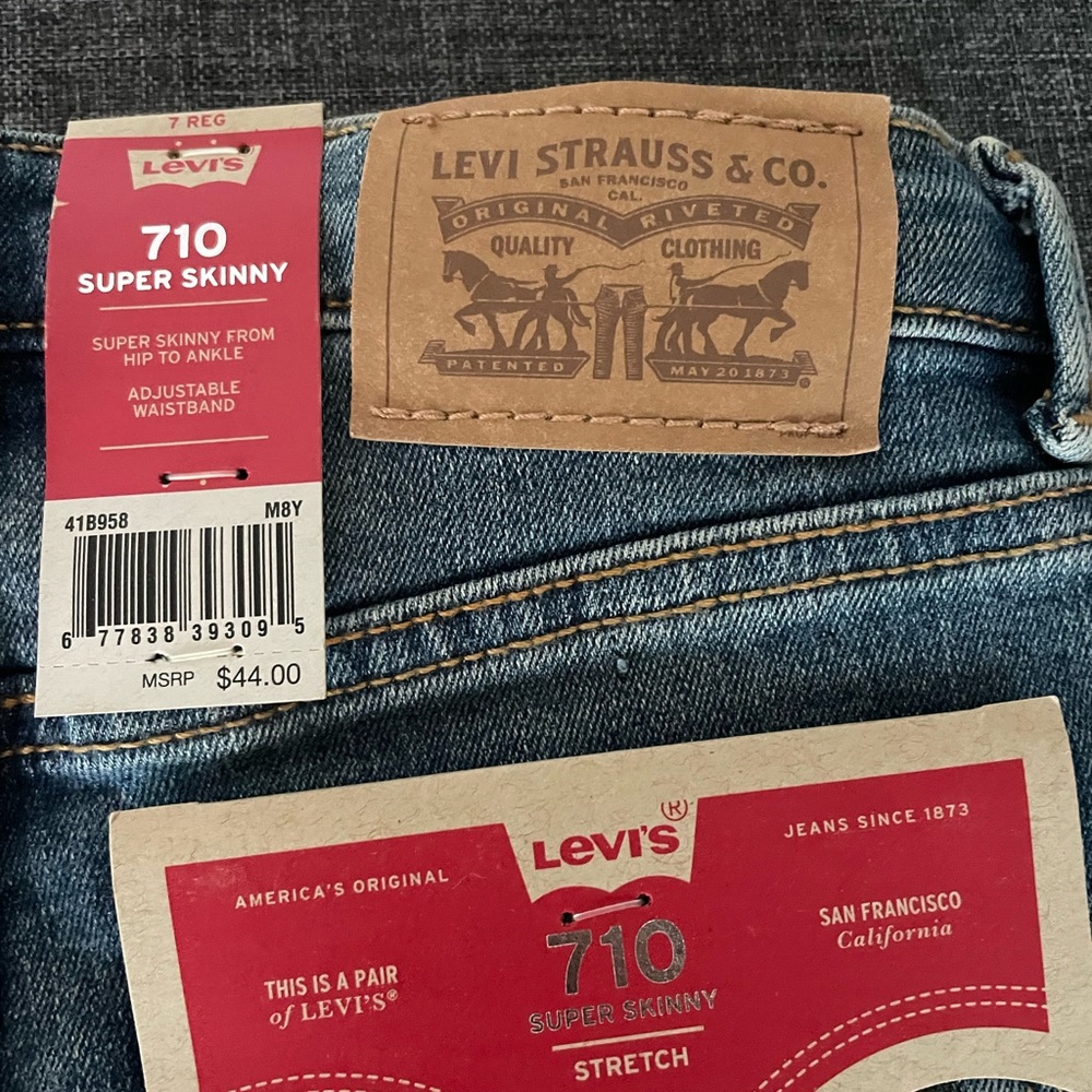 Girls soft skinny Levi’s